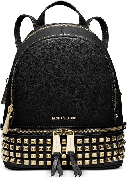 michael kors rucksack schwarz nieten|Designer.